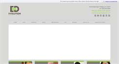 Desktop Screenshot of parklandevolutiondental.com